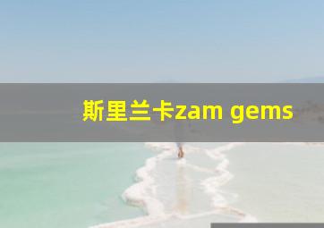 斯里兰卡zam gems